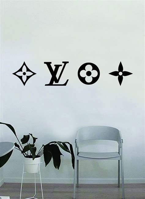 louis vuitton stickers for wall.